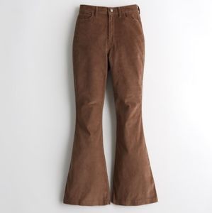 Hollister Low Rise Corduroy Pants